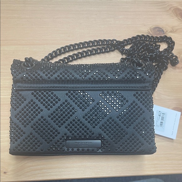 NWT Kurt Geiger Black Mini Kensington - Picture 5 of 6